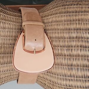 French Connection Vintage Women Leather Belt Wide Solid Color szS  Bin9